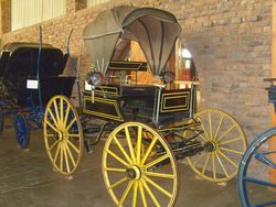 Cape horse cart display